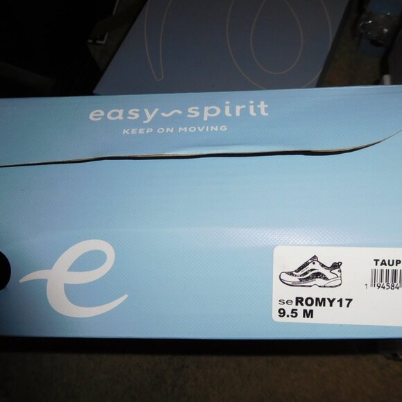 9.5m easy spirit ROMY17 BEIGE SNEAKERS - Picture 4 of 12